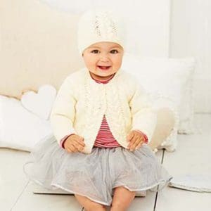 Stylecraft 9272 Baby DK Hat Cardigan Knitting Pattern