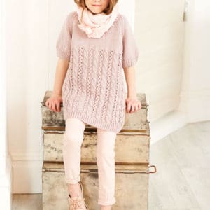 Stylecraft 9399 Childs DK Dress Tunic Knitting Pattern