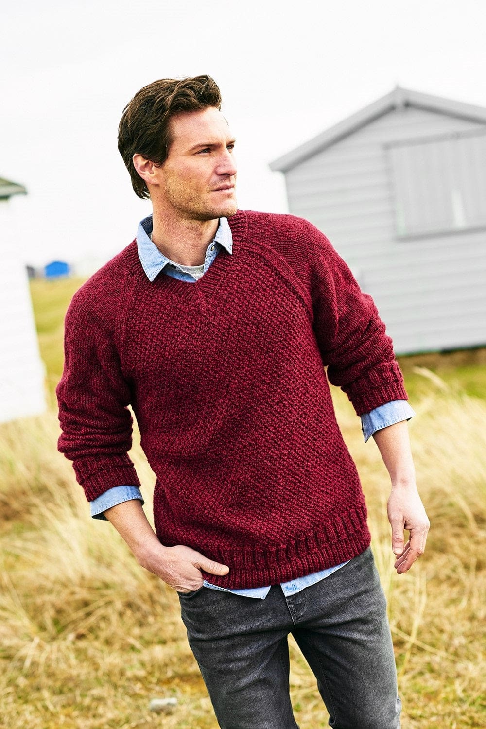 Mens aran sweater clearance pattern