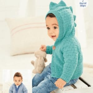 Stylecraft 9758 Baby DK Jacket Knitting Pattern