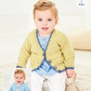 Stylecraft 9759 Baby DK Cardigan Knitting Pattern