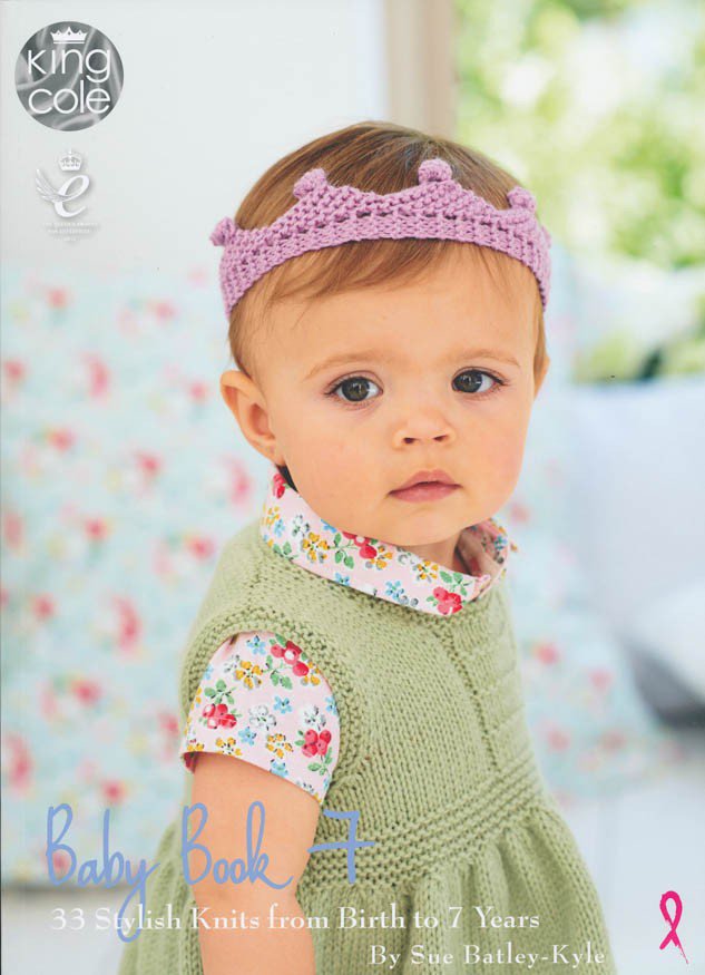 King Cole Baby Book 7 Knitting Patterns