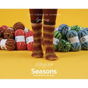 West Yorkshire Spinners Adult 4 Ply Seasons Sock Knitting Pattern Book