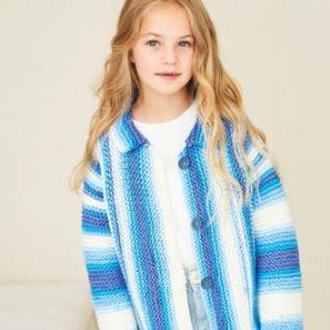 Stylecraft 10049 Child Chunky Cardigan  Knitting Pattern