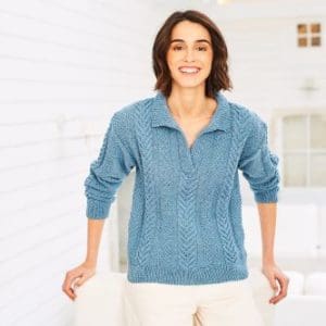 Stylecraft 10058 Adult DK  Sweaters Knitting Pattern