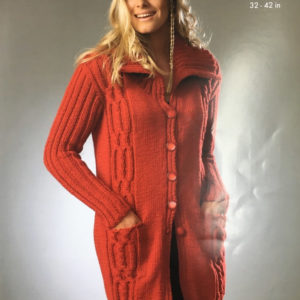 King Cole Knitting Pattern 3439 Chunky Jackets