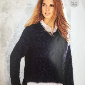 Stylecraft 9052 Adult DK Sweater Knitting Pattern