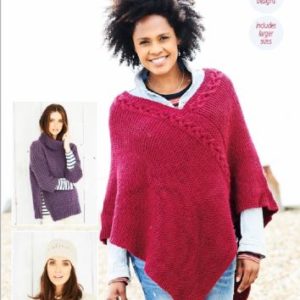 Stylecraft 9694 Poncho Knitting Pattern