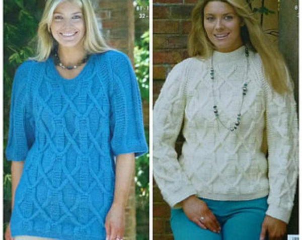 King Cole 3625 Chunky Sweater Tunic Knitting Pattern