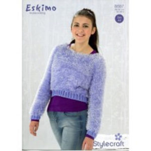 Stylecraft 8887 Sweater DK Knitting Pattern