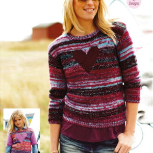 Stylecraft 9082 Adult Sweater Chunky Knitting Pattern