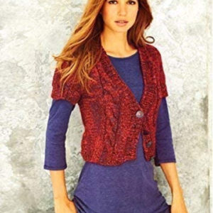 Stylecraft 9110 Adult Bolero Chunky Knitting Pattern