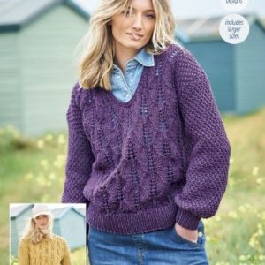 Stylecraft 9947 Adult Chunky Sweater Knitting Pattern