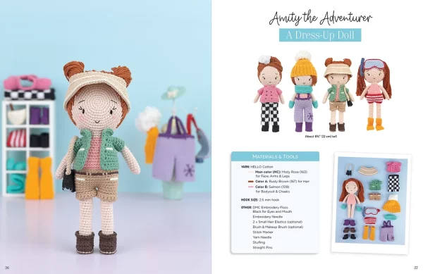 Amigurumi Adventure Book by Clare Cooper