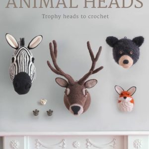 Animal Crochet Trophy Heads Book By Vanessa Mooncie