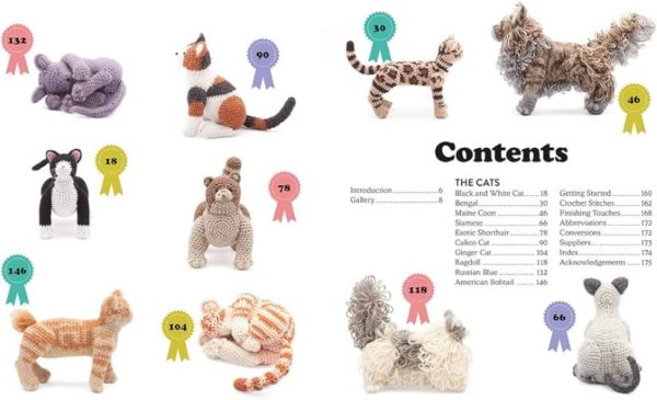 Crocheted Cats 10 Feline Friends to Crochet