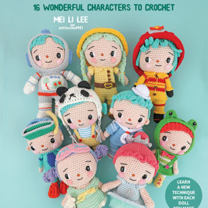 Amigurumi People Crochet Pattern Book by Mei Li Lee