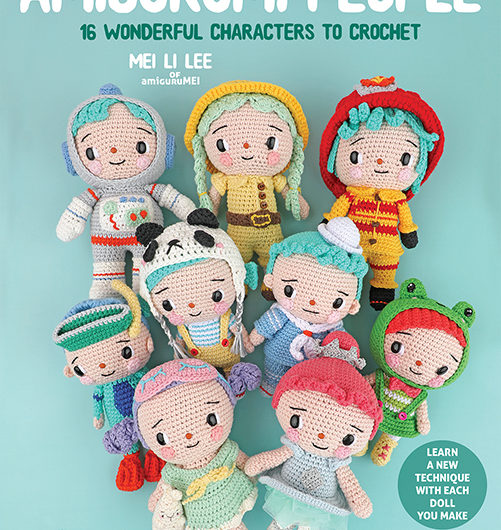 Amigurumi People Crochet Pattern Book by Mei Li Lee