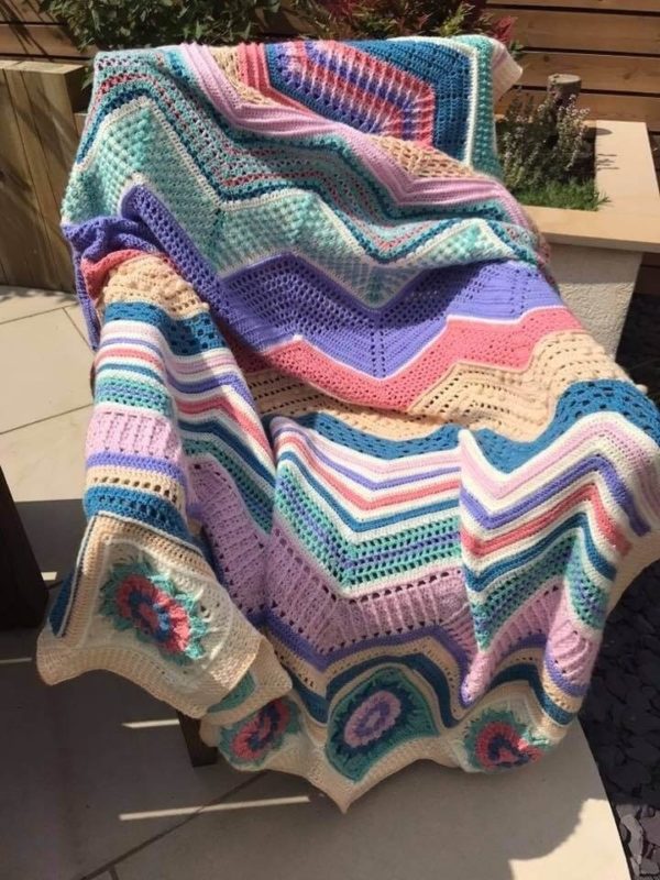 AmyJ Designs Miarly Blanket Deeper Pastels Yarn Pack