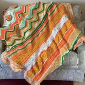 AmyJ Designs Daffodils in Spring Minunee Blanket Yarn Pack