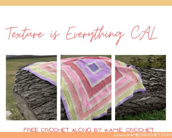 Kame Texture is Everything Crochet CAL Throw Blanket Yarn Pack