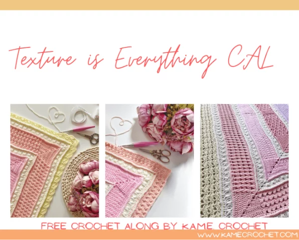 Kame Texture is Everything Crochet CAL Throw Blanket Yarn Pack