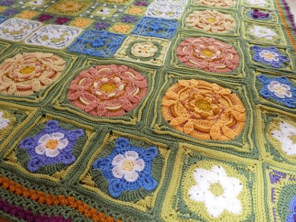 Catherine Bligh Secret Gardens Crochet Blanket Yarn Pack