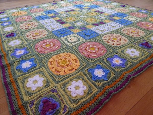 Catherine Bligh Secret Gardens Crochet Blanket Yarn Pack