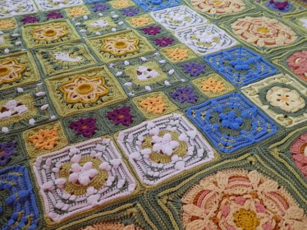 Catherine Bligh Secret Gardens Crochet Blanket Yarn Pack