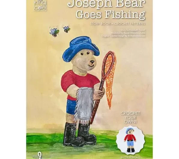 King Cole Joseph Bear Story Book Crochet Kit