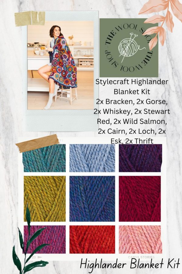 stylecraft highlander blanket kit