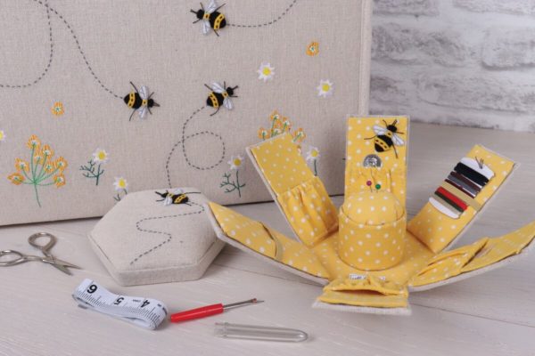 Hobbygift Sewing  Knitting Storage  Bee/Bee Hive  Matching Sets  Boxes Bags - Image 9