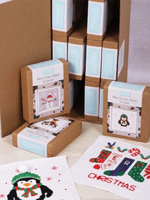 Trimits Advent Calendar Cross Stitch Kits