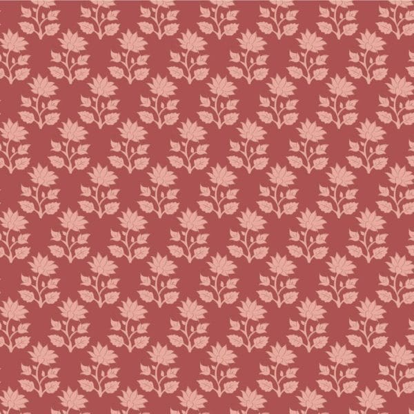 Tilda Fabric on Bolt Sanctuary Mira 10m x 110cm Rhubarb