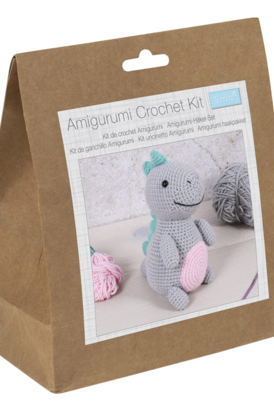 Trimits Crochet Amigurumi Dinosaur Kit