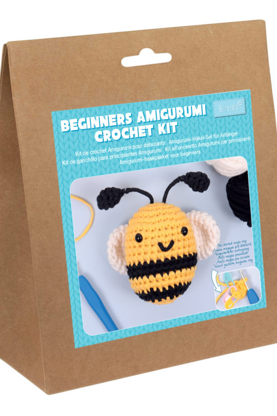 Trimits Beginners Amigurumi Crochet Kit – Bee