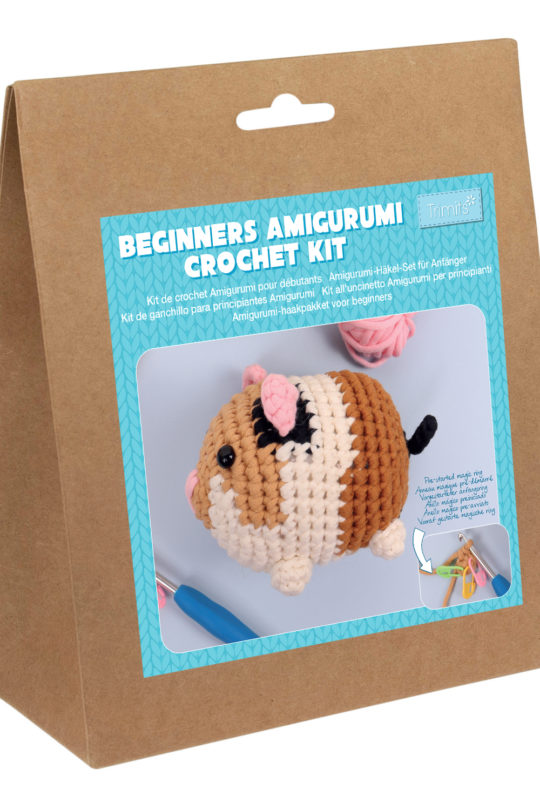 Trimits Beginners Amigurumi Guinea Pig Crochet Kit
