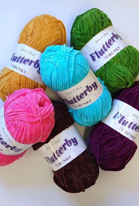 James C Brett Flutterby Chunky Yarn
