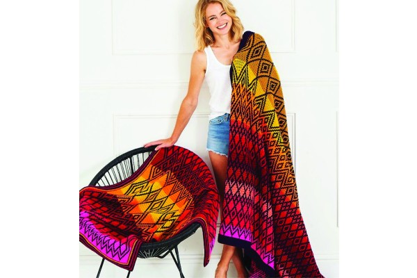 Stylecraft CAL Queen Tequila Sunrise Large Blanket Yarn Pack