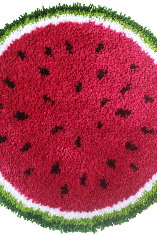 Orchidea Watermelon Latch Hook Rug Kit