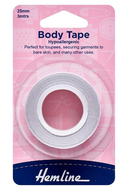 Hemline Body Tape 3m x 25mm