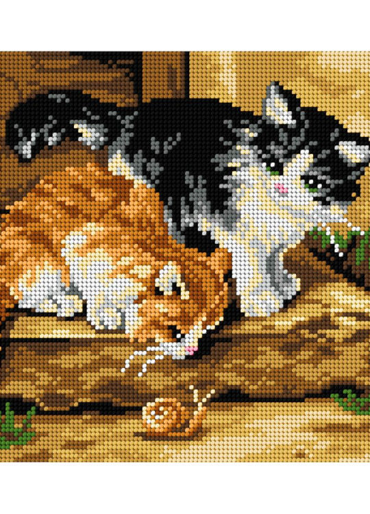 Orchidea After Alfred Brunel De Neuville Embroidery Kit