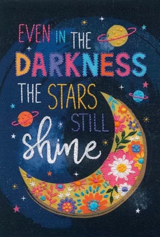 Dimensions Stars Shine Embroidery Kit