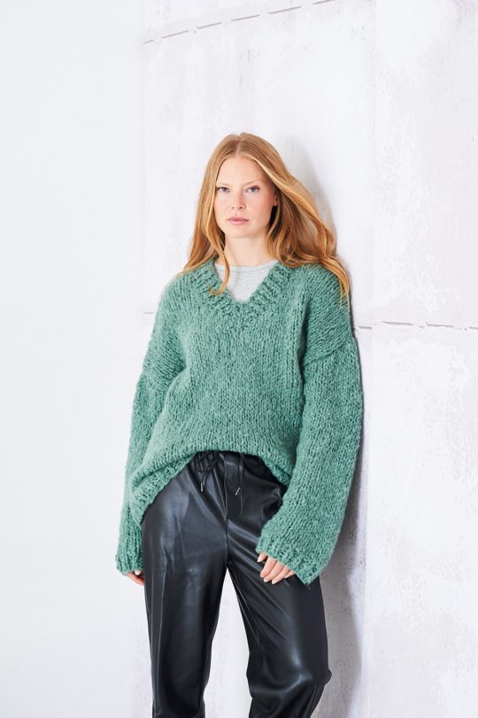 Stylecraft 10250 Super Chunky Adult Sweater Knitting Pattern