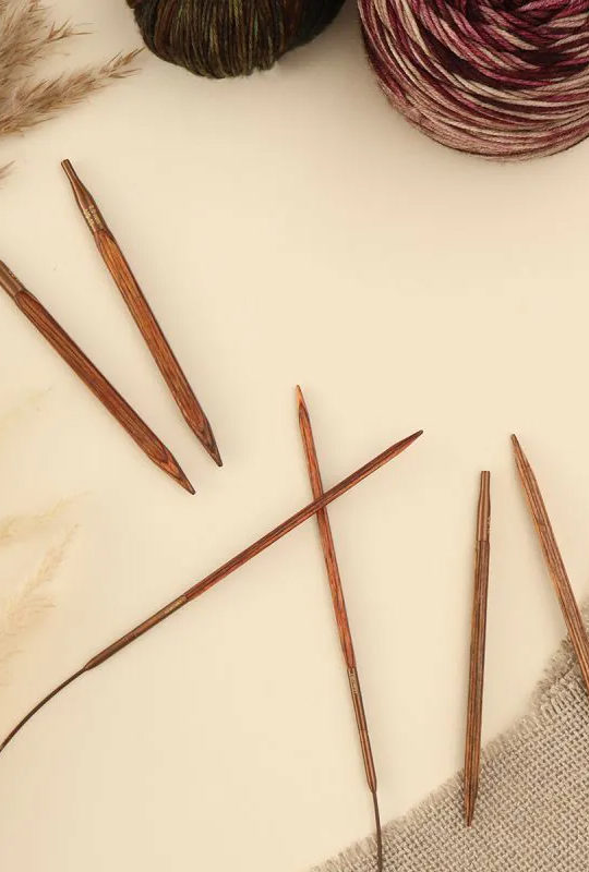 KnitPro Ginger Cubics Interchangeable Circular Knitting Pins